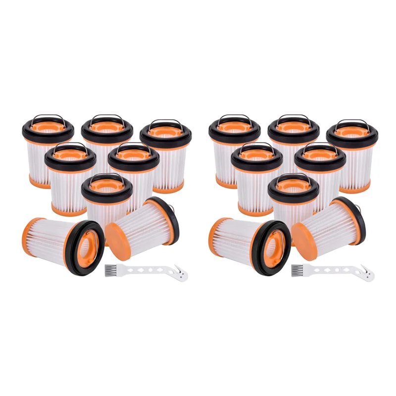 16 عبوة من فلتر مكنسة قماش بديل لمكنسة Shark W1 S87 اللاسلكية المحمولة WV200، WV201، WV205، WV220. أ62X