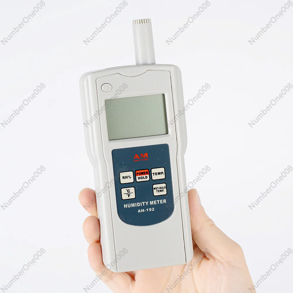 

Digital Hygrograph AH-192 Indoor Workshop Warehouse Laboratory Range Humidity 0.1 ~ 95%RH Temperature -10 °C ~ 50 °C