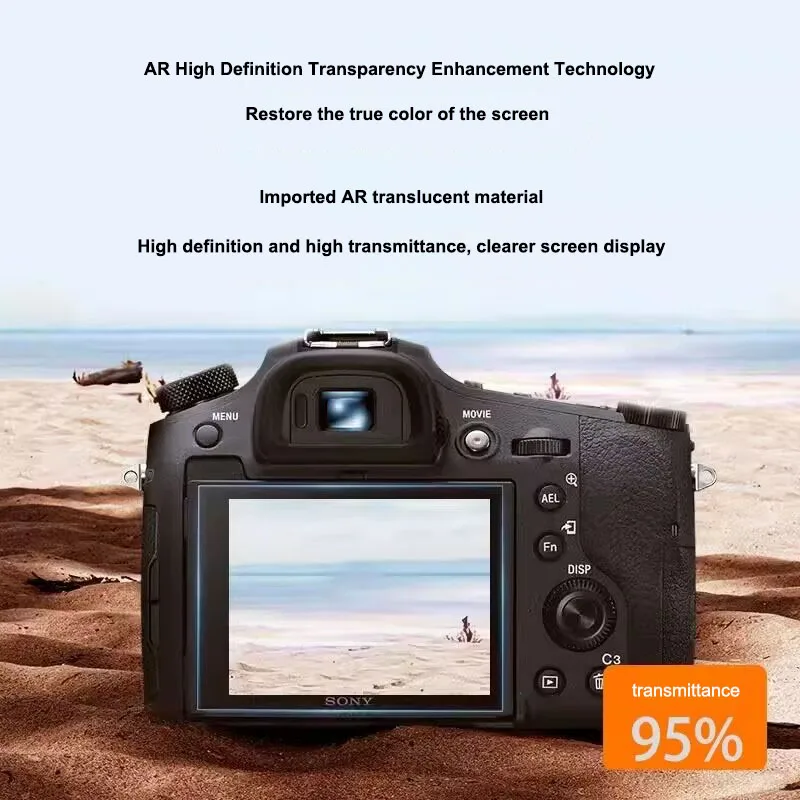 PyroGraphy Sony Mirrorless Cameras LCD Screen Protector High Definition Transparency Enhancement AR&Anti-glare Films for Sony A7