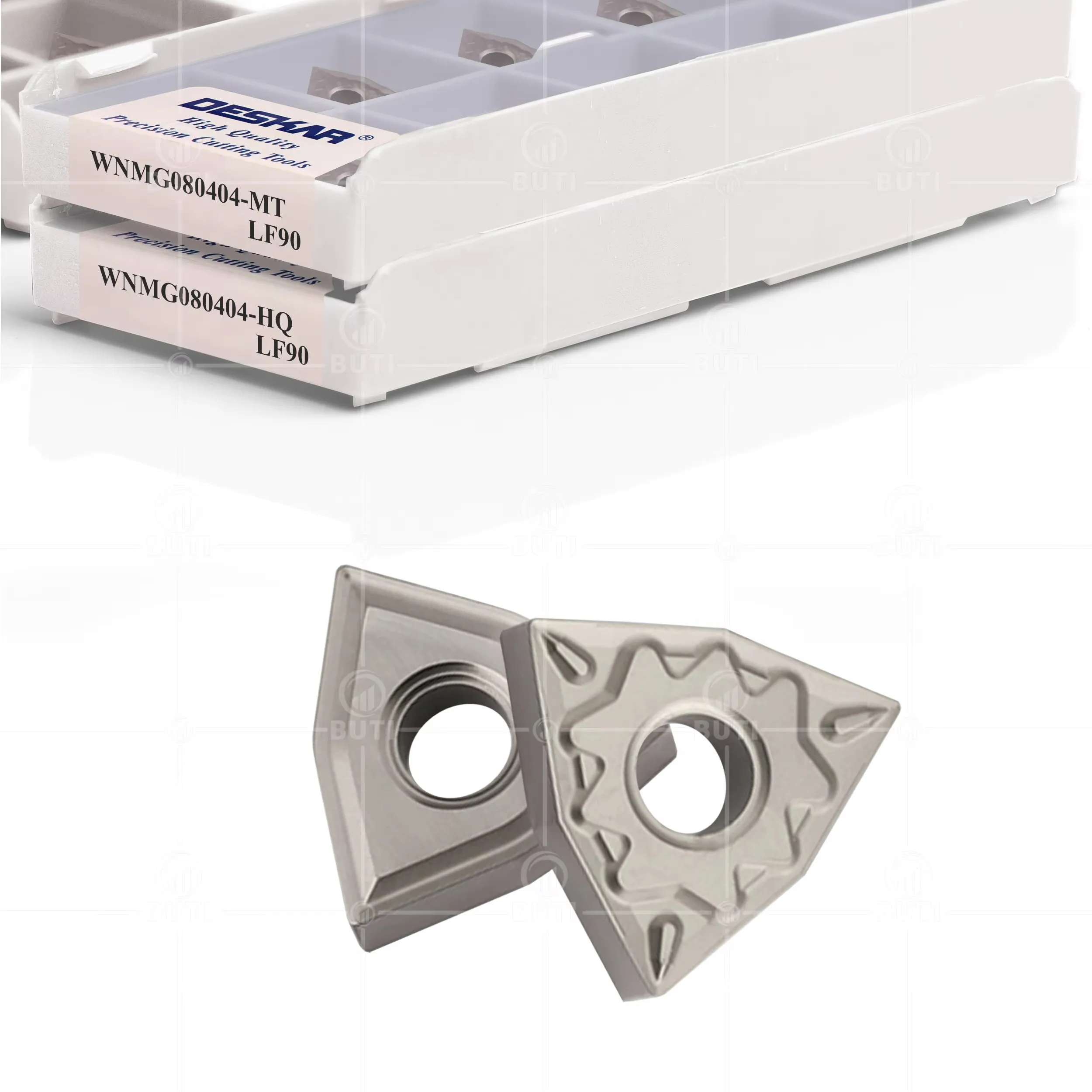 DESKAR 100% originale WNMG 080404 080408   HQ MT TS LF90 Tornio CNC Inserti in metallo duro Utensili da taglio per lama da tornio in ceramica metallica