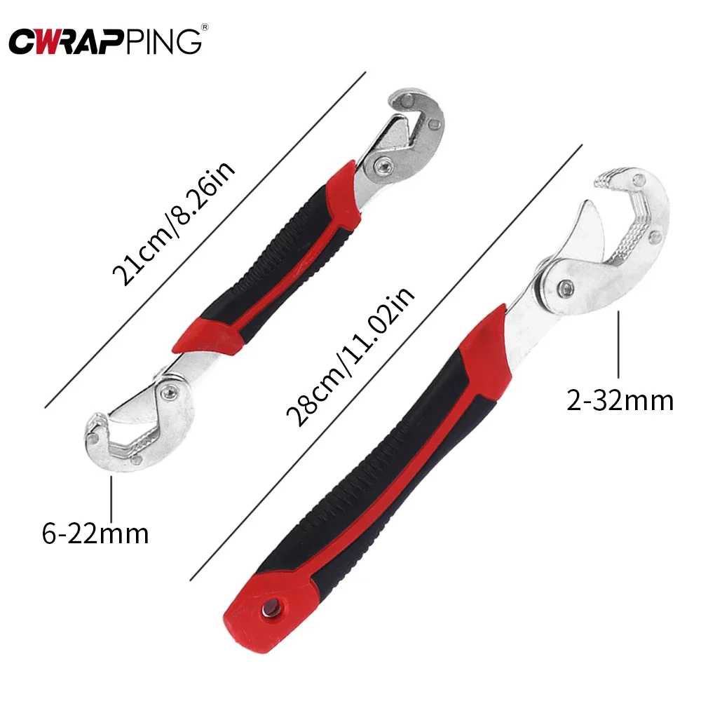 Multifunctional Wrench Spline Bolt Adjustable Portable Torque Ratchet Oil Filter Repair Pipe Wrench for Home Kitchen Car Tools image 6