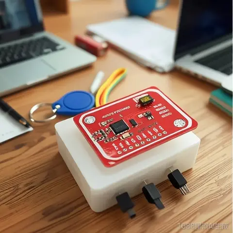 (DT80] 1Set PN532 NFC RFID Wireless Module V3 User Kits Reader Writer Mode IC S50 Card PCB Attenna IIC SPI HSU