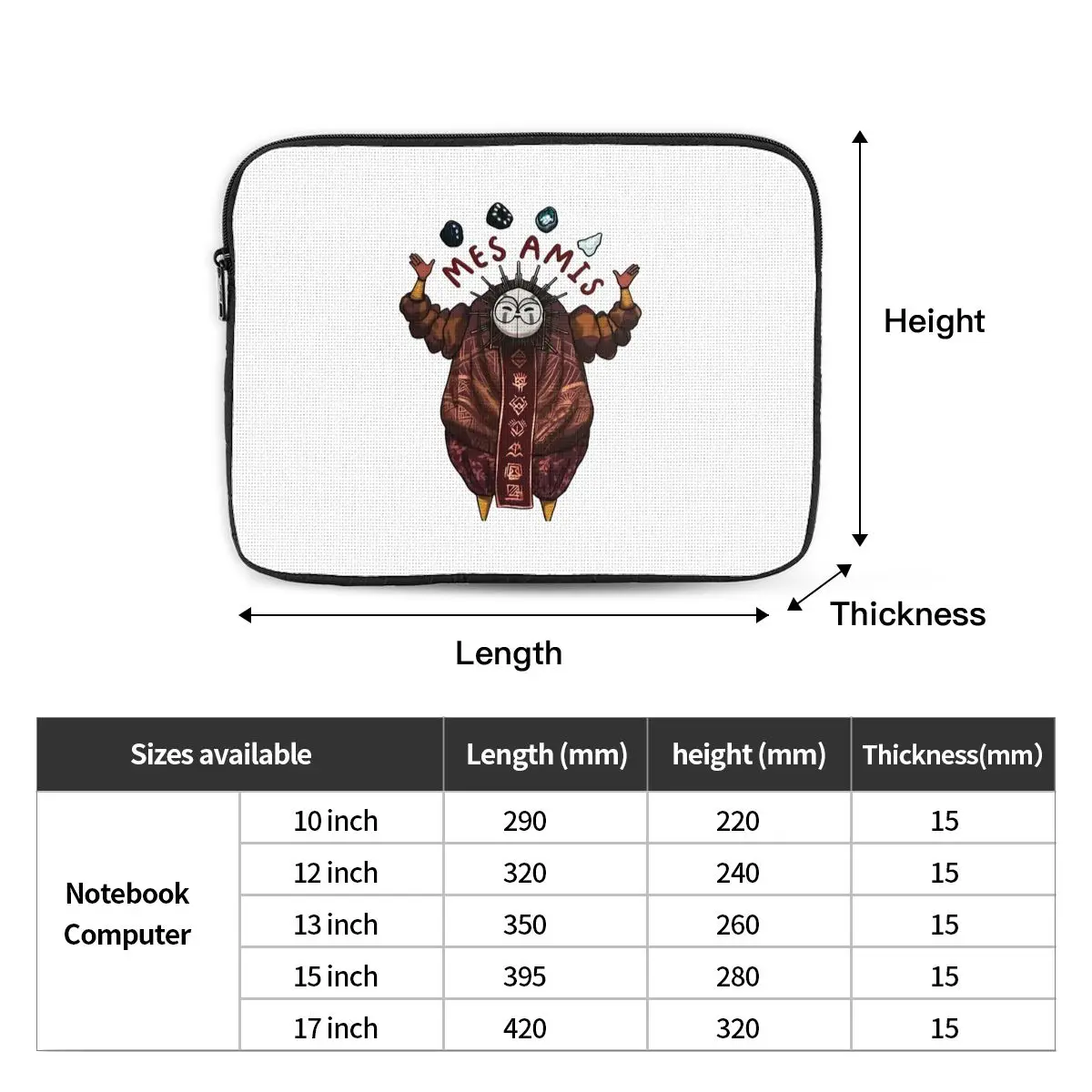 Expedition  Notebook Laptop Bag Case Pouch 10 12 13 15 17 Inch For Macbook Air Pro Tablet Shockproof Case Bag