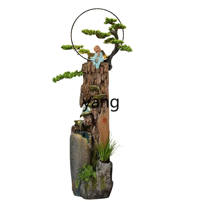 LH  fountain ornament rockery floor running water decoration indoor circulating water welcome pine
