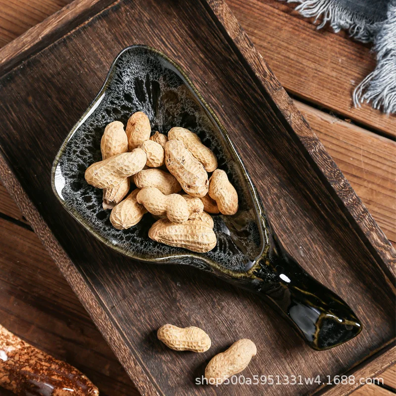 

Japanese Restaurant Hotel Ceramic Tableware Sushi Sashimi Dish Cold Dish Dishes Oyster Shell Dish Cuttlefish Dish plate set