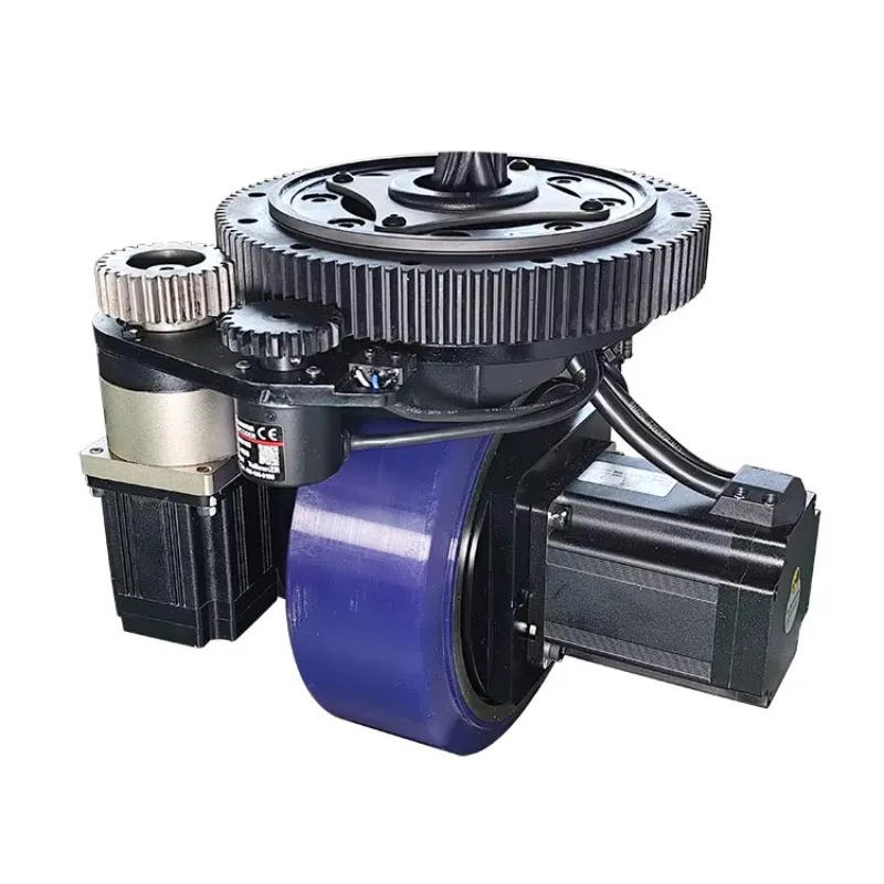 

High-Traction Drive Unit 1000W Servo Motor Precision Horizontal Steering Maintenance-Free Operation New Polyurethane