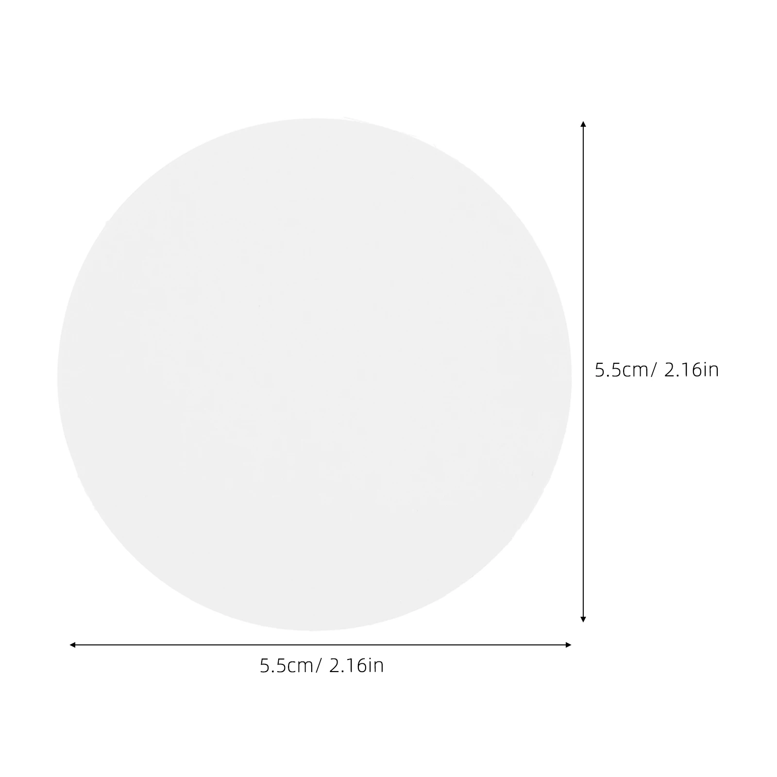 Diy Round Badge Paper Graffiti Blank Sheets For Crafts Marker Watercolor Pens Multi-Use Handmade Accessory