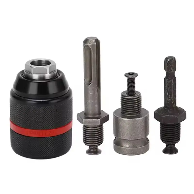 

ABLA-1/2-20UNF 13Mm Keyless Drill Chuck Hex Shank/SDS/Socket Square Female Adaptor Hardware Tool Professional