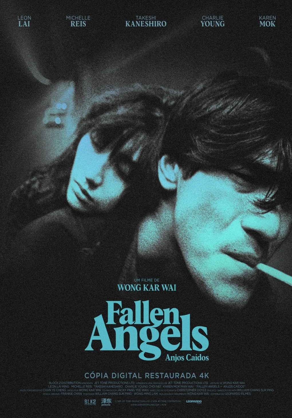 Kar Wai Wong Movie Fallen Angels Zijden Poster Muurschildering Home Decor