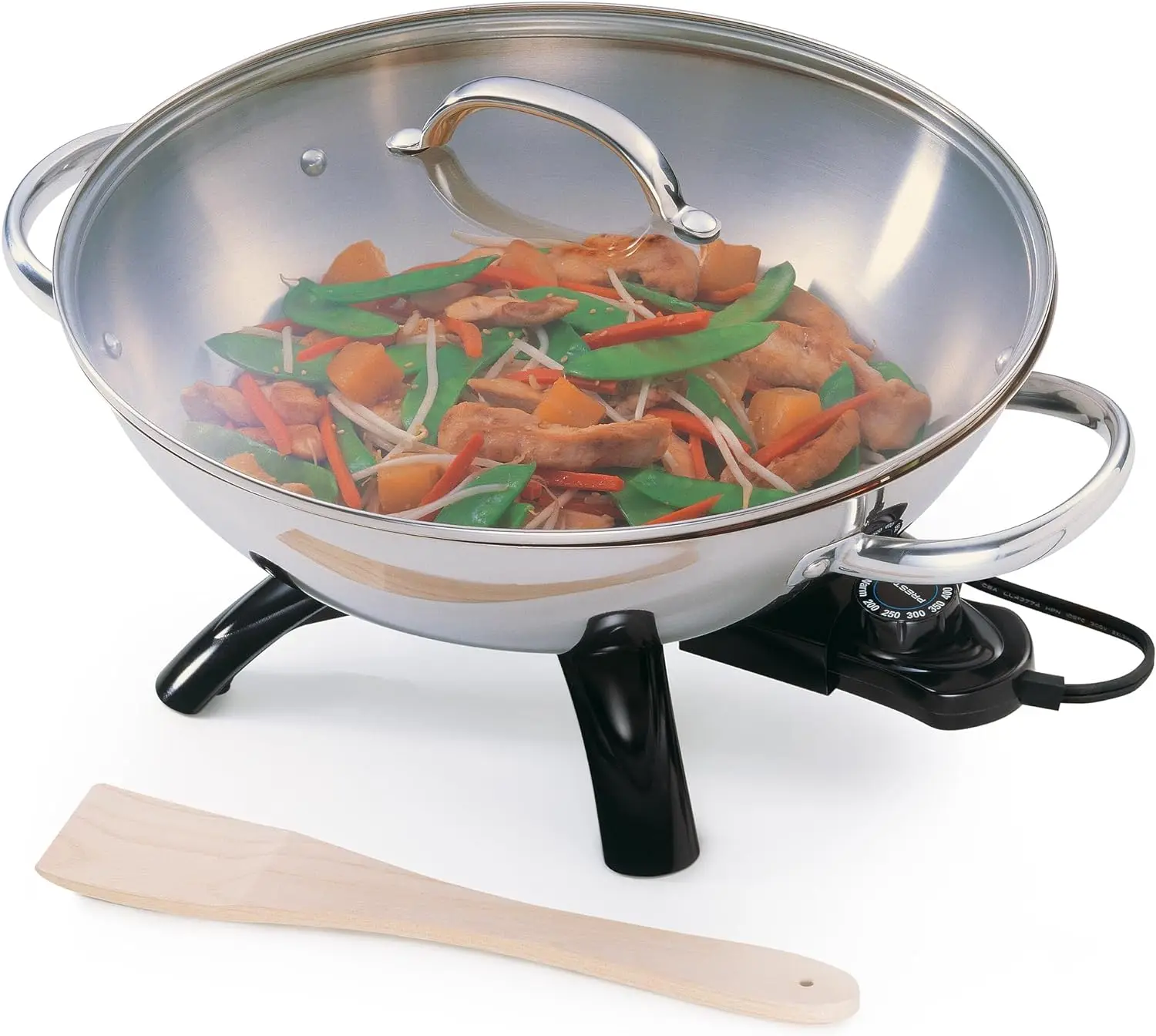 

1500-Watt Stainless-Steel Electric Wok