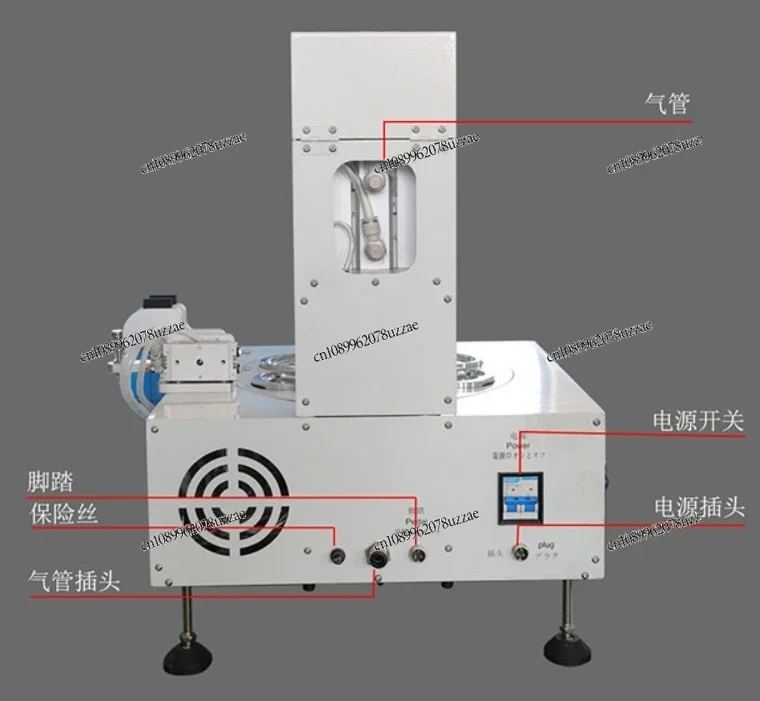 Pneumatic Fridge Magnet Production Set Semi-Automatic Making Equipment for DIY and Small Batch Manufacturing