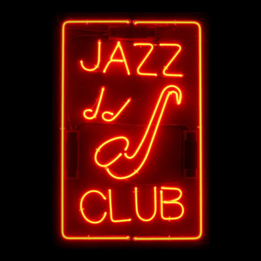 Jazz Club Neon Sign Neon Light Sign Real glass tube Custom Brand Design Restaurant Hotel Decor Neon signs for sale Dropshipping