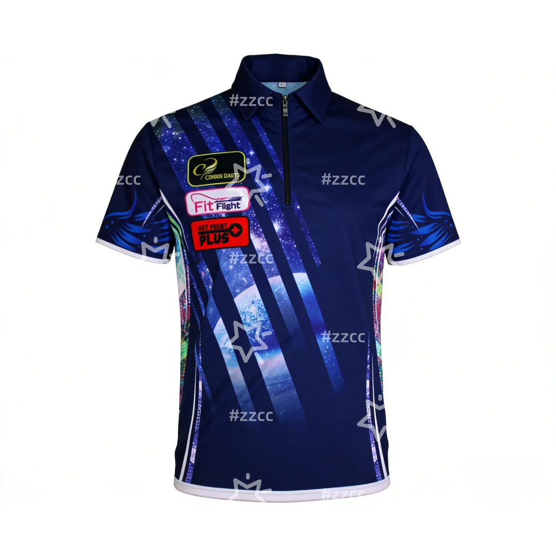 Cosmo Darts Replica Dart Polo Shirt Darts jersey Sports Leisure Dry Quickly Men's T-Shirt Children's Clothing Tee Y2k Woman