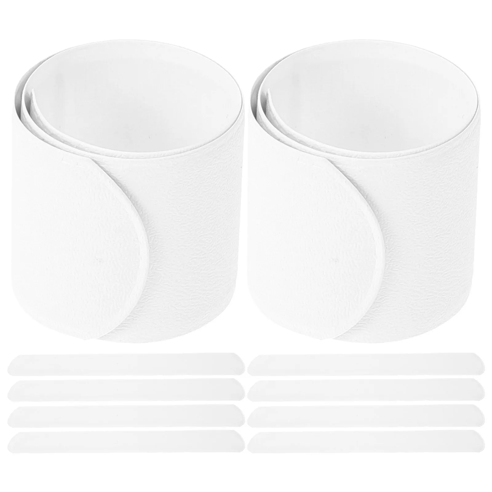 

50pcs White Bracelets Diy Graffiti Party Favors Compact Portable Bands Festival Birthday Halloween Party For Teens