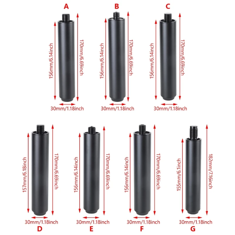 Precyzyjne przedłużanie kijów bilardowych odporne na wypaczenia przedłużacze kijów bilardowych dla Mezz/uniwersalne/jak dla