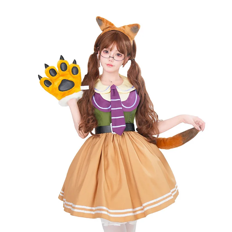 

Adult Costume Of Nick The Fox And Judy From Zootopia For Halloween Cosplay Stage Performance