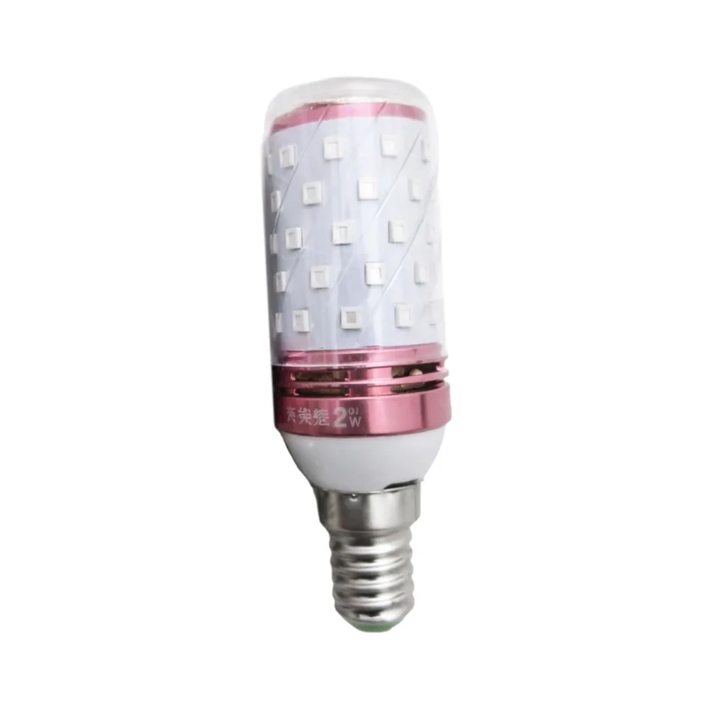 Red Color E14/ E27 Corn Lights High Brightness No Flicker LED Corn Bulbs Replace Energy Saving Small Screw Lamp Bedroom