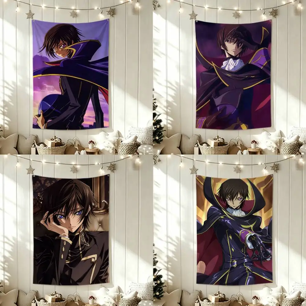 

Anime C-Code Geass Funny Flags for Bedrooms Home Decor Items Outdoor Decors Garage Decoration Flaga