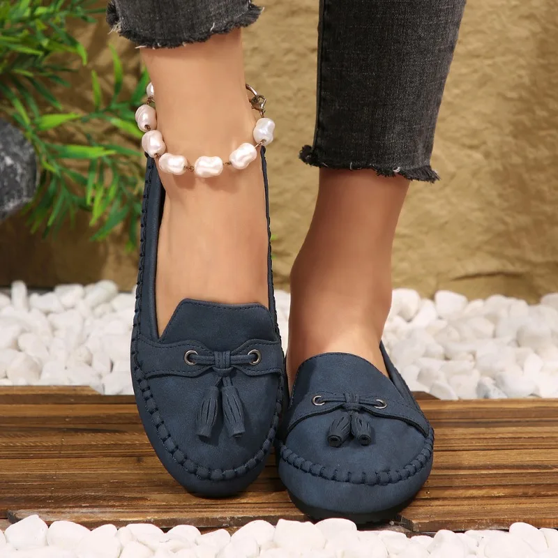 

Women Flats Fashion Breathable Women Casual Shoes Slip on Flat Shoes Walking Sneakers Women Shoe Retro Shoes Female Plus Size