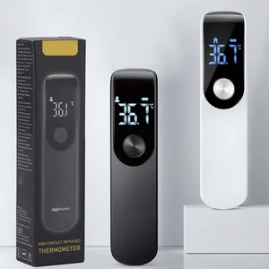 Digital fever infrared thermometer, without laser contact, body temperature, doctor, domestic, LCD, children, adult, ear 12 Main Sales Camera Thermographic - №6