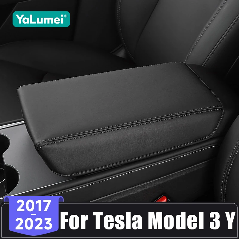 Für Tesla Model 3 2017–2021 2022 2023 / Model Y 2021 2022 2023 2024 Auto Mittelkonsole Armlehnen Aufbewahrungsbox Matte Schmutzabweisende Unterlage
