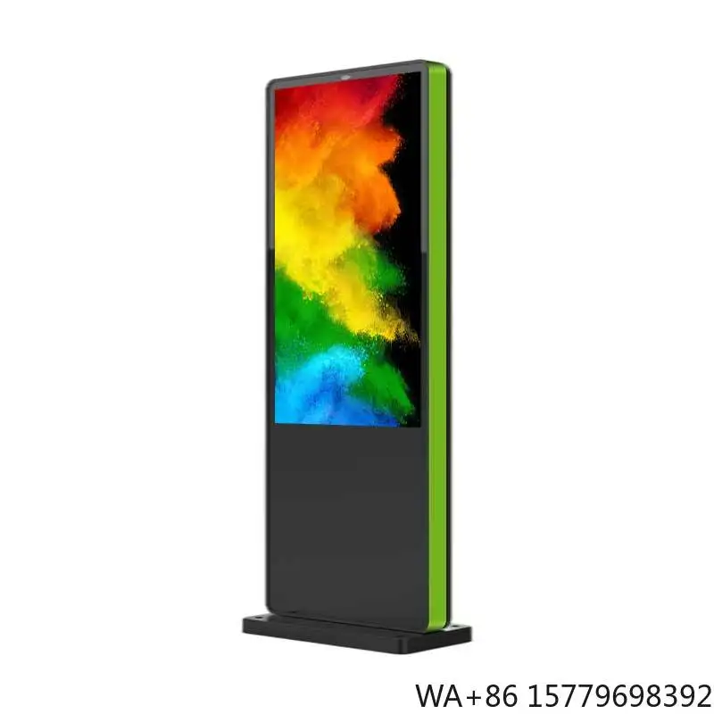 

32 Inch Outdoor Media Player Totem Touch Screen Advertising Solar Outdoor Digital Signage LCD