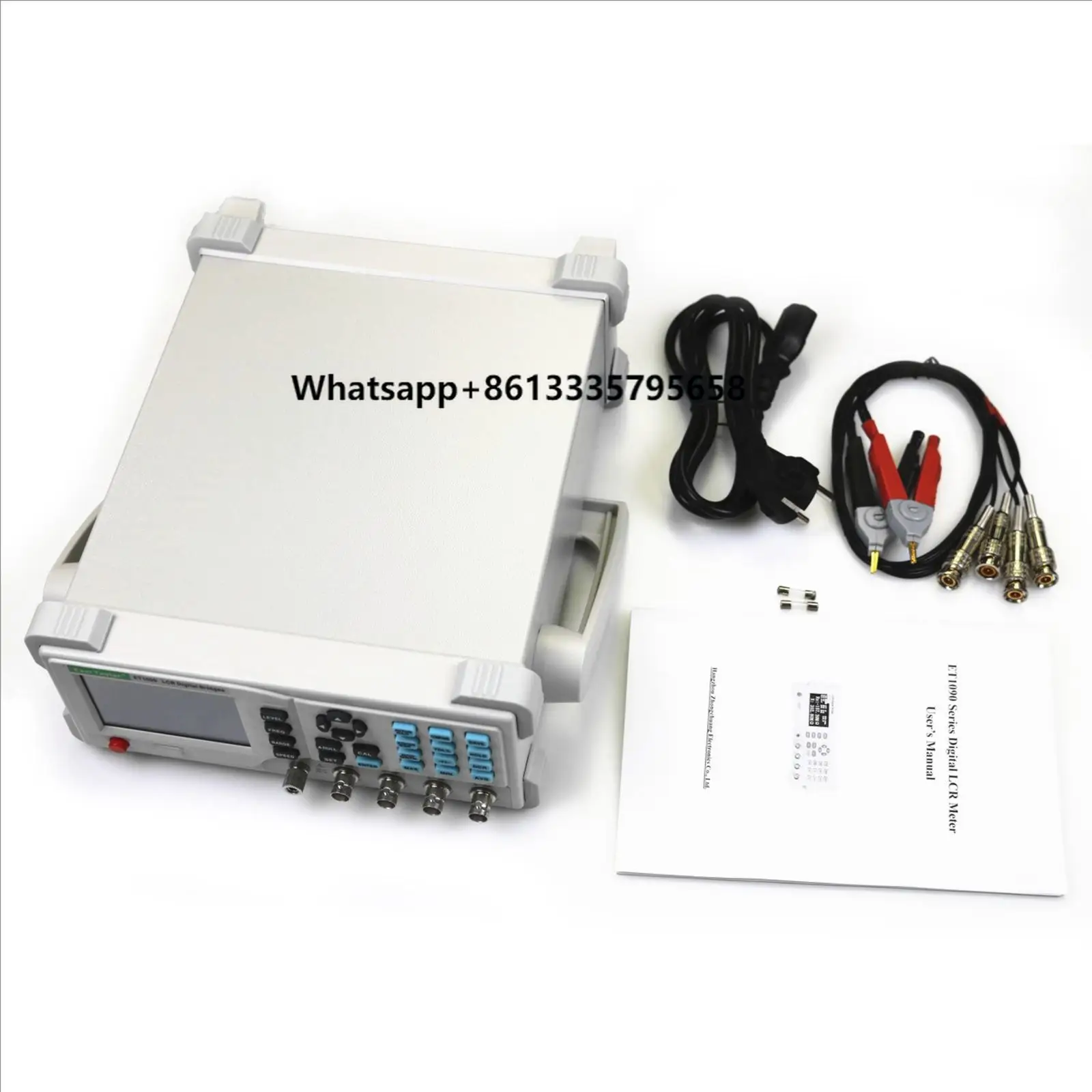 

ET4410 100KHZ Test Frequency 0.2% Accuracy Benchtop Digital LCR Meter Original Parameter Analyzer Measuring Instruments