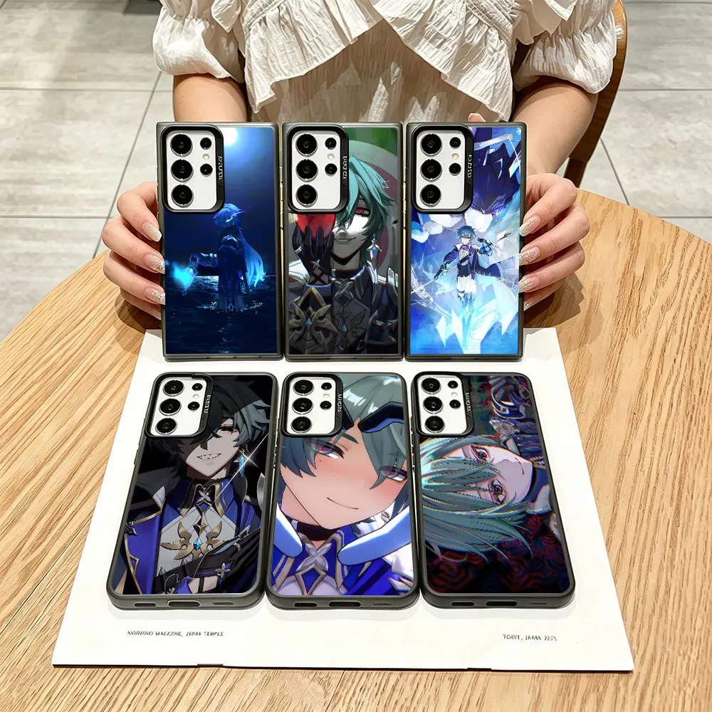 Shockproof Case for Samsung Galaxy Note 20 Ultra 5G Phone Cover Genshin Impact Lohen M11 M12 J5 J7 Prime F42 F41 F15 F12 F02s
