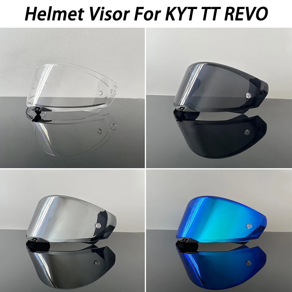 

Motorcycle helmet Visor Anti-UV PC visor Lens TT-Revo Model Smoke Dark Replacement Visor For KYT TT REVO
