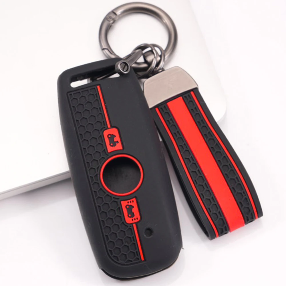 Key Case Cover Keychain For Honda GL1800 Gold Wing Goldwing F6B Gold Wing Tour DCT Non Slip Precise Fit Full Coverage Premium