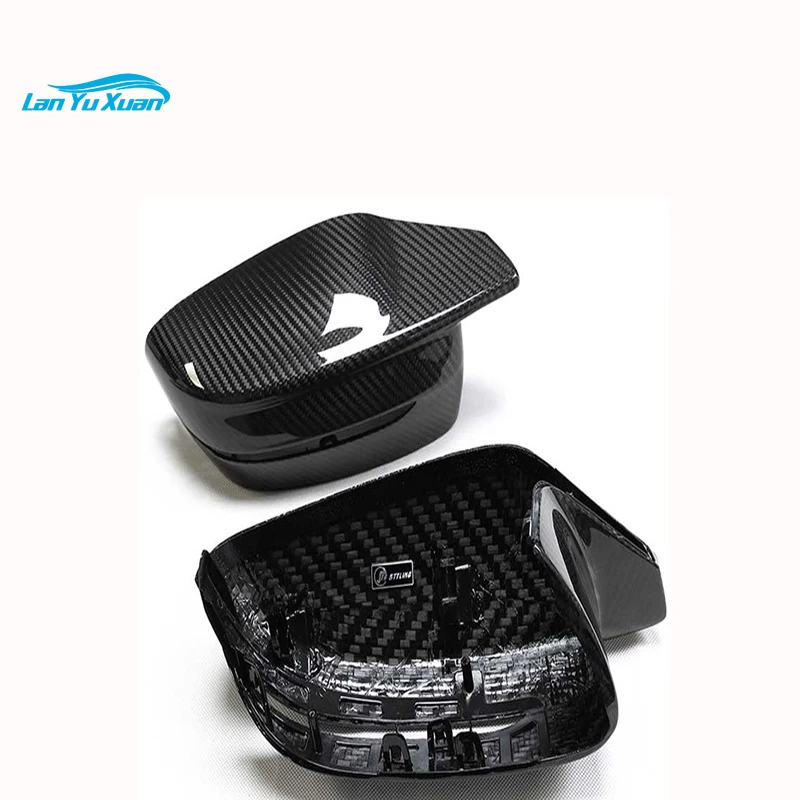 

Carbon Fiber Fibre Side Mirror Cover Caps For BMW M2 M3 M4 M240i M50 G80_82_83_87