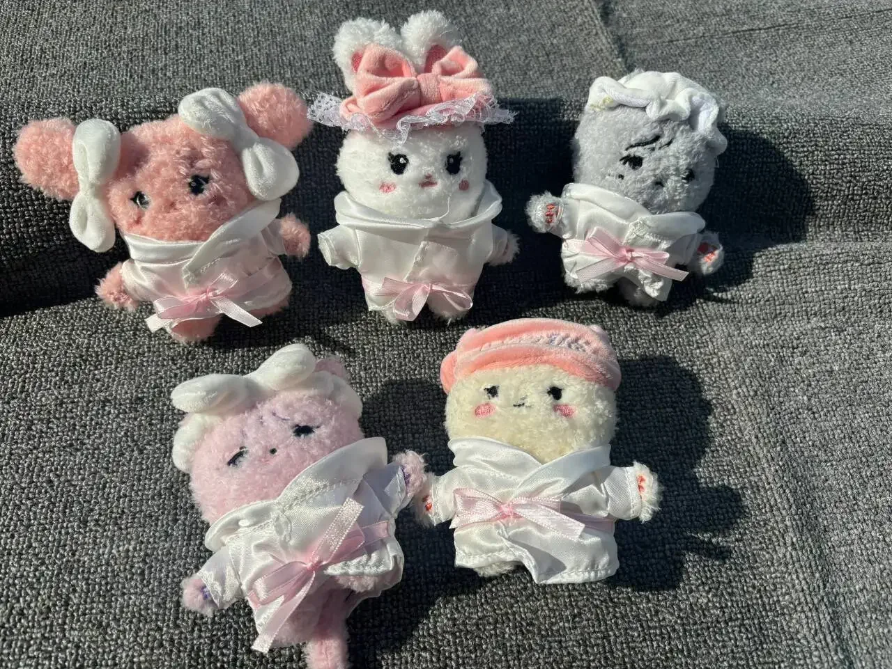 1/5pc Korea Kpop Gidle Plushies Kawaii Cartoon Animal Plush Keychains Minnie Yuqi Shuhua Soyeon Miyeon Cute Mini Doll