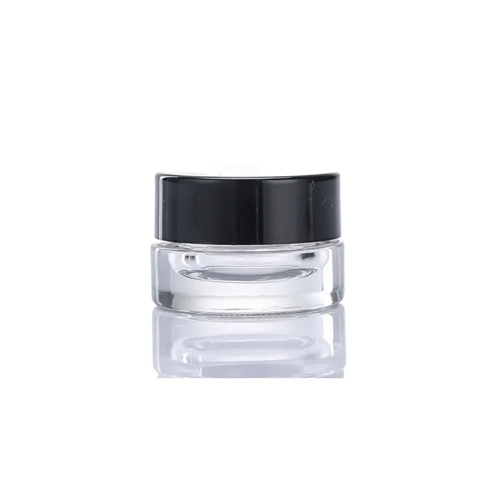 

Black Gold Eye Cream Pots 3g 5g Lip Balm Makeup Jar Travel Cans Face Cream Packaging Bottle Cosmetic Container