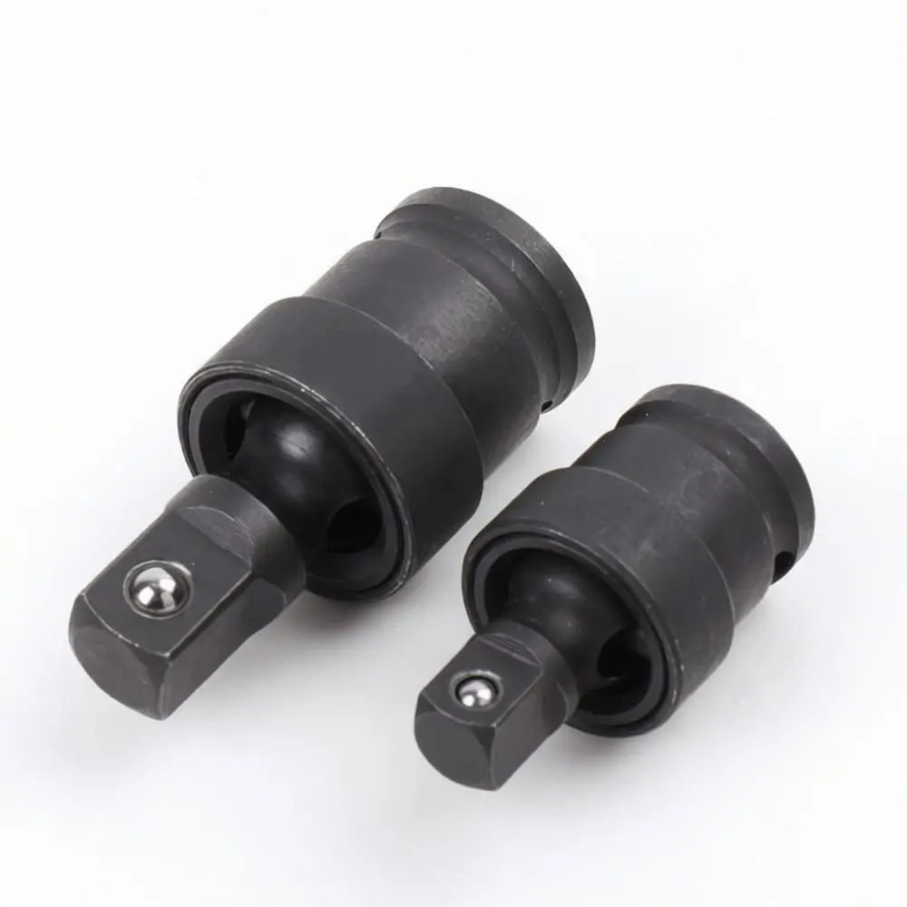 Impact Socket Universal Joint Swivel Adapter For Electric Wrench Air Tool 360 Degree Rotating Steel Connector Head