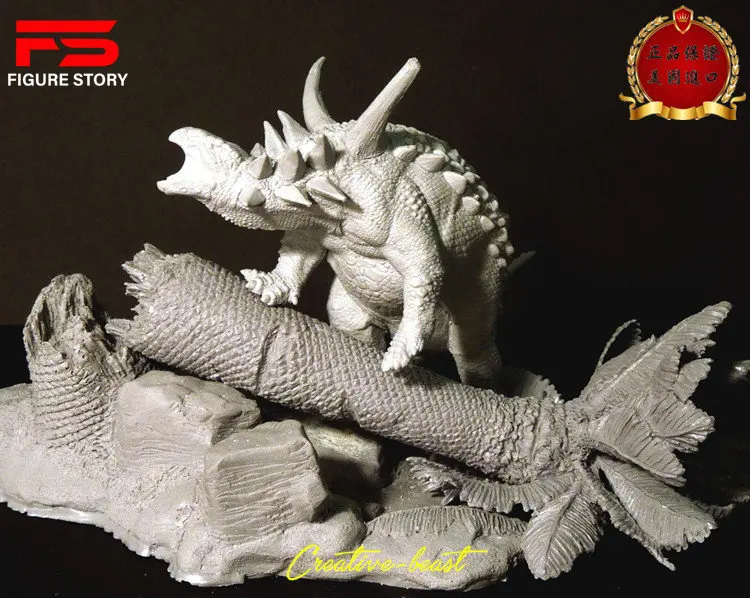 25CM Beasts of the Mesozoic sauronosaurus unpainted dinosaur action figure model