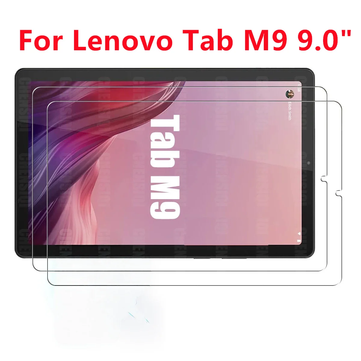 2 Pcs Tempered Glas…