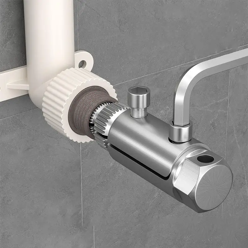 1/2Set Broken Wire Extractor Threading Tools Faucet Angle Valve Wire Extractor For 4/6 Points Bolt Extractor Plumbing Tool Parts