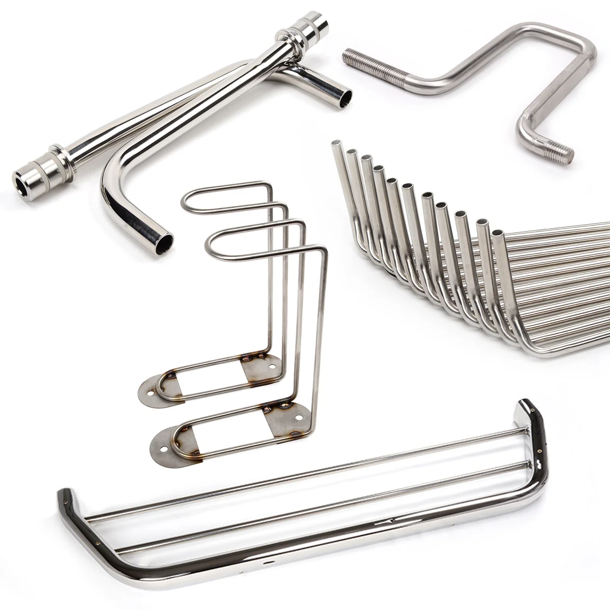 Piegatura di tubi in acciaio inossidabile Cornici in acciaio inossidabile Servizi di produzione di tubi curvi per saldatura di metalli con piegatura di precisione CNC