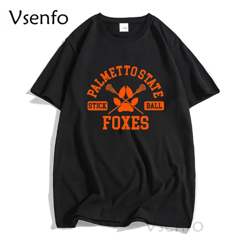 Camiseta informal para hombre y mujer, camisa con estampado de The Game Palmetto State Foxes, James Minyard