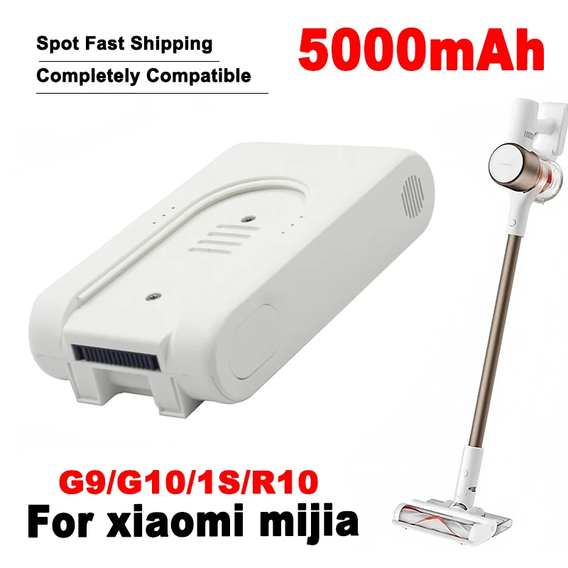 

For Xiaomi Mijia G9 G10 1S 25.2V 5000mAh Handheld Cordless Vacuum Cleaner Rechargeable Li-ion Battery DGDXT-7S1P-001 battery