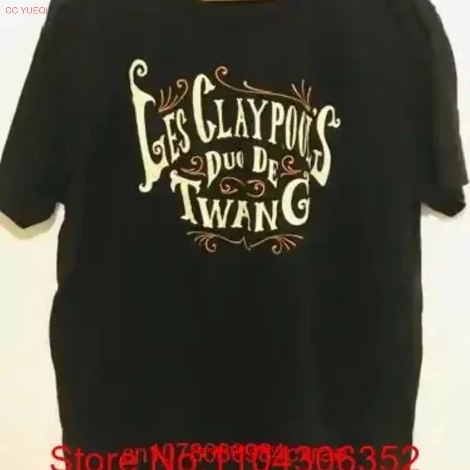 Primus Les Claypool Duo De Twang 2013 Concert Tour T Shirt XL NEW vintage Washed Unisex Casual Slightly Top For Everyday Wear