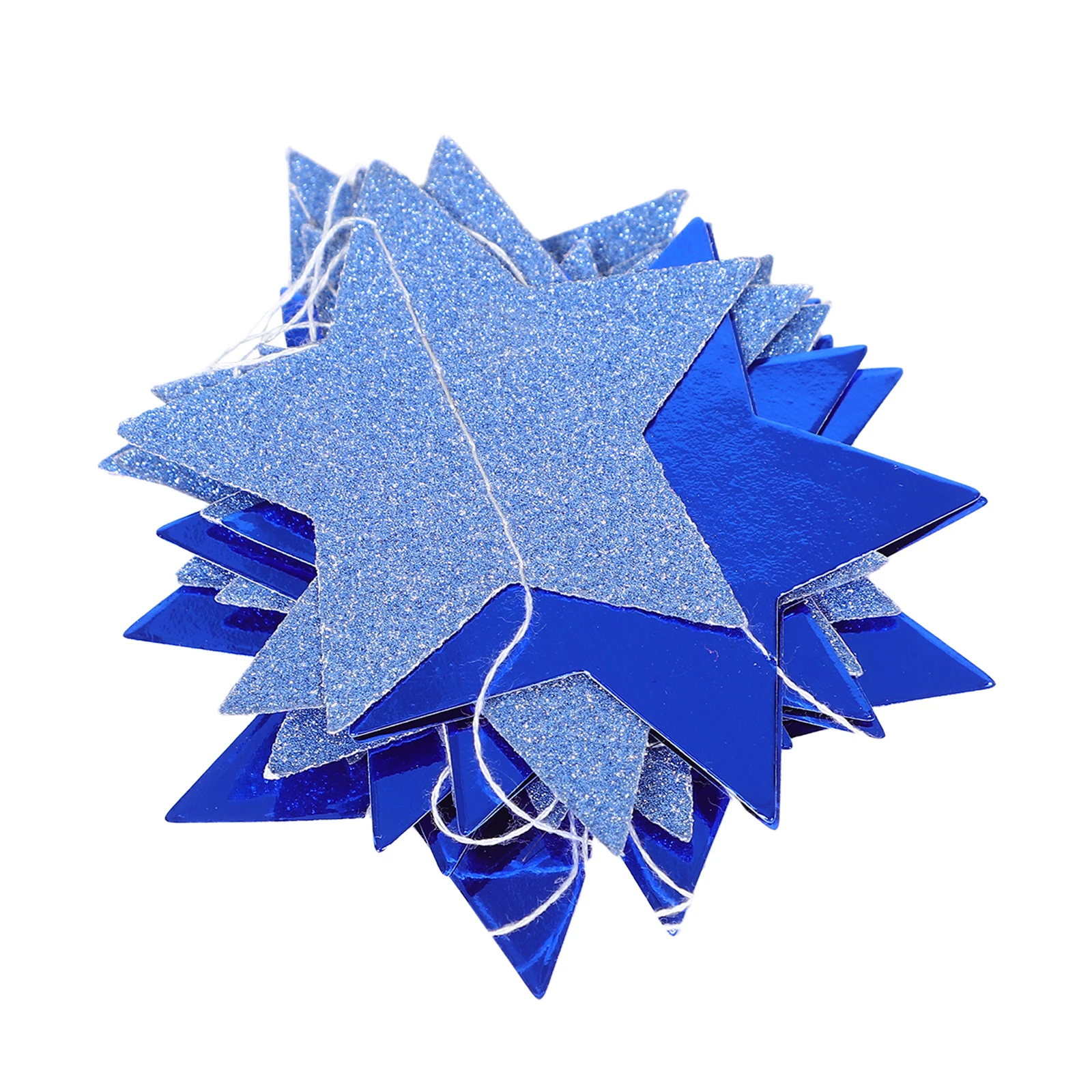 

Star Garlands Decorations for Kids Parties Silver Glitter Paper Banner Bright Garland Tapestry Dreamcatcher Kit