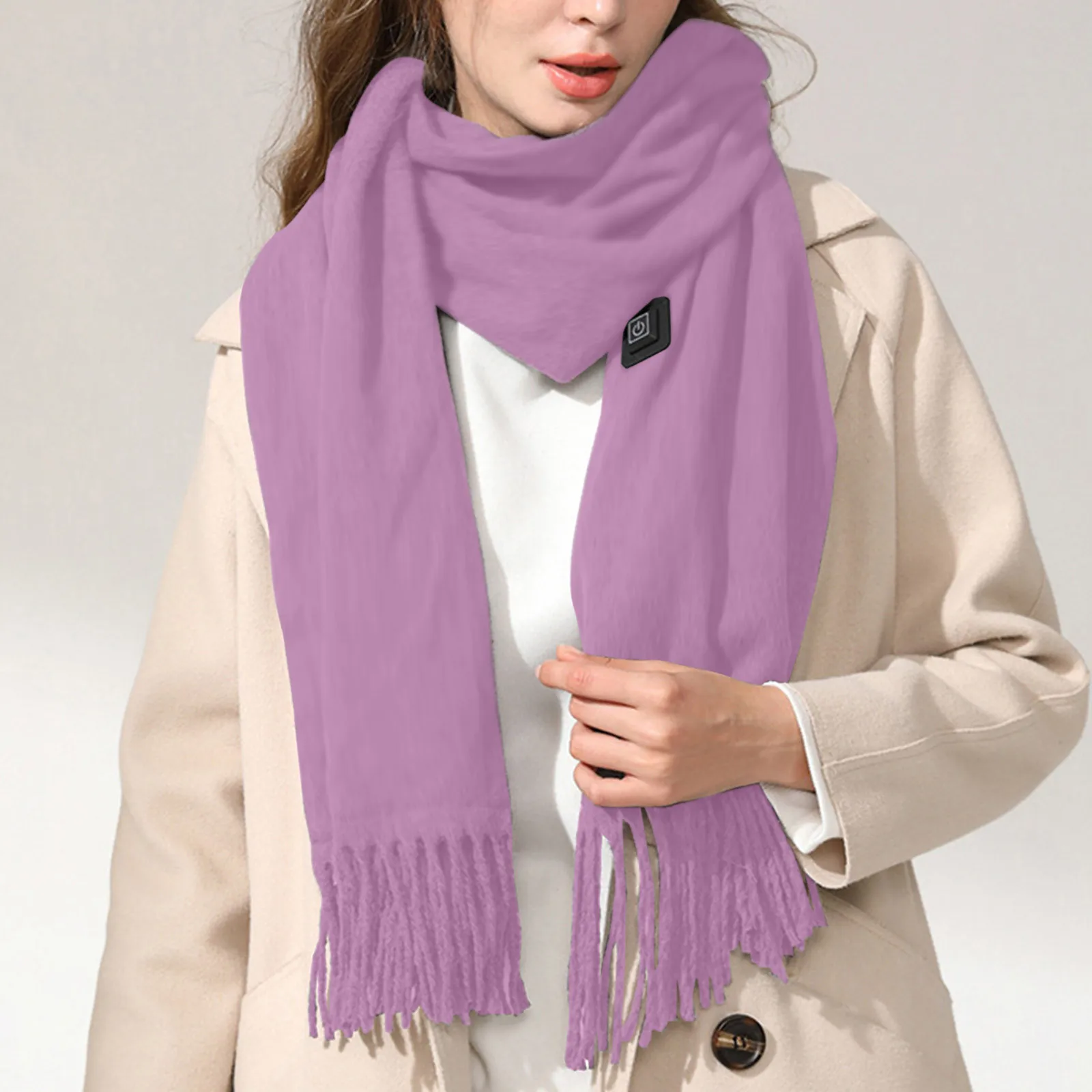 Fashion Cashmere Scarf Shawl Solid Autumn Winter Wrap Warm High Quality Soft Hijab Thick Luxury Classic Women Pashmina