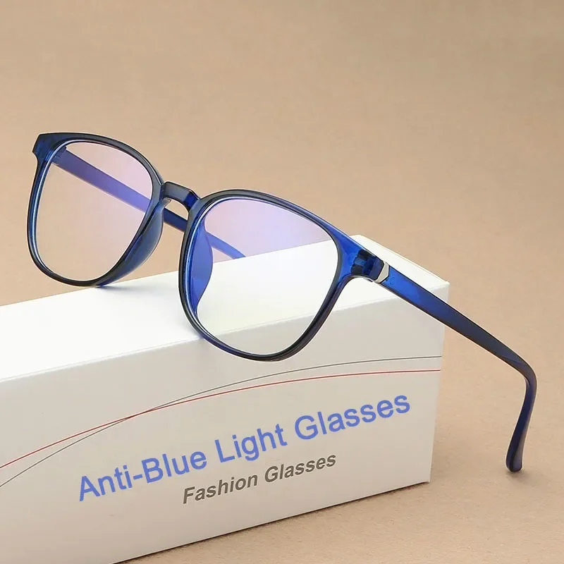 Anti-blue Light Retro Reading Vintage Glasses Frame Fashion Computer Eyeglasses Frame for Women Colorful Mirrored Oculos De Sol