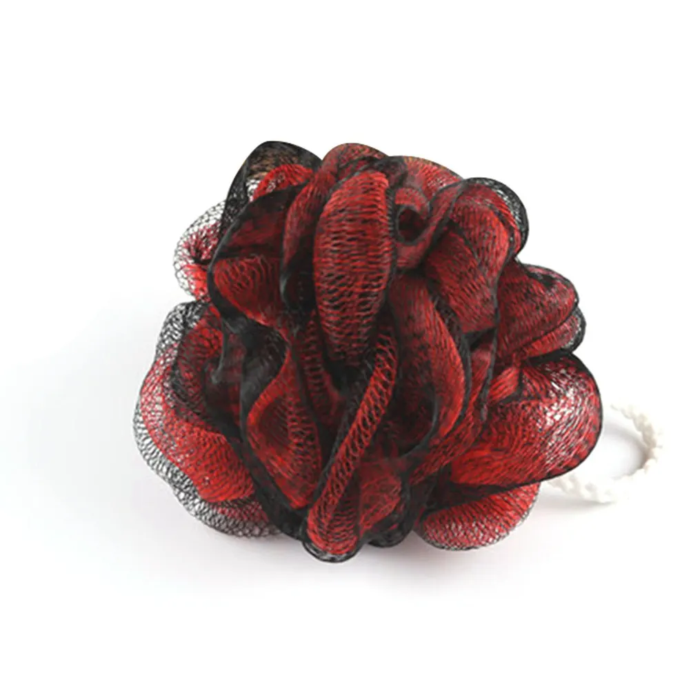 

Набор из 5 больших сетчатых мочалок-губок 10x10x5 см для отшелушивания и гладкой здоровой кожи, для мужчин, женщин, семейный комплект, разноцветные