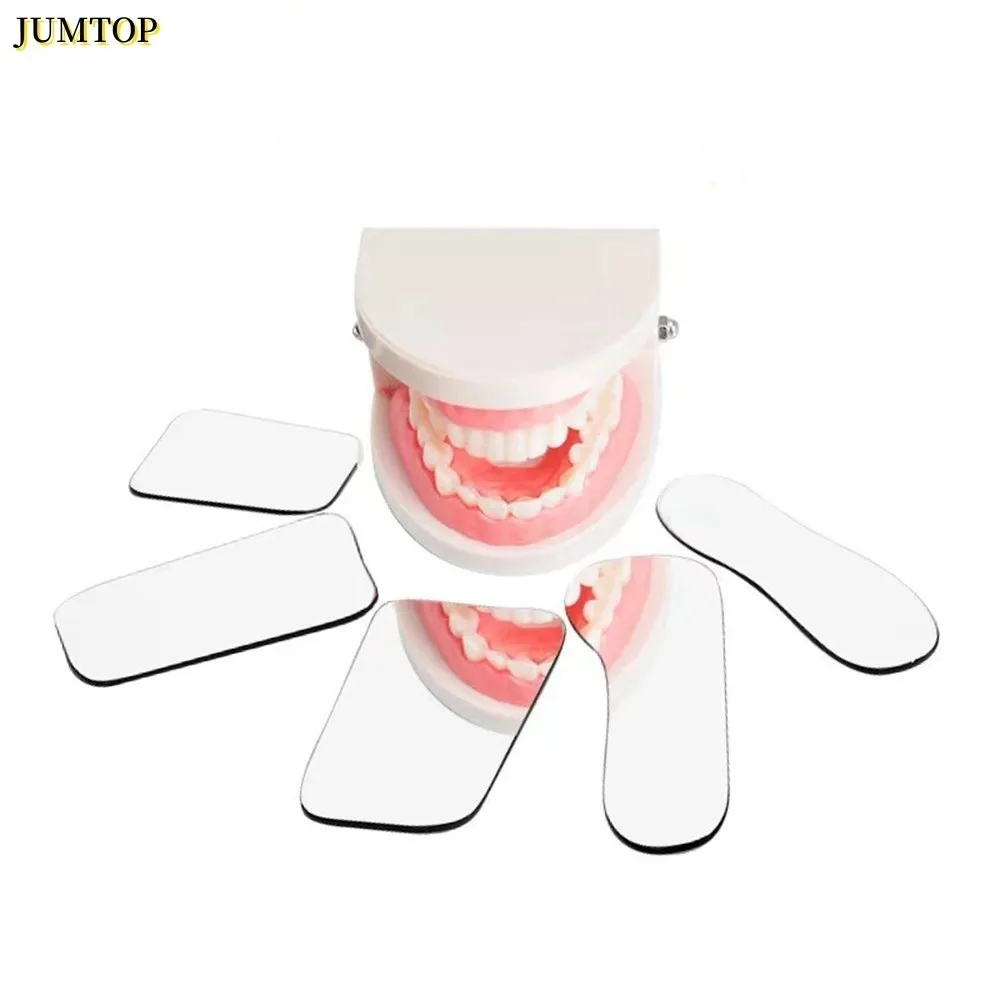 JUMTOP 1Pc Dental Photography Mirror Double-Sided Occlusal Orthodontic Mirror
