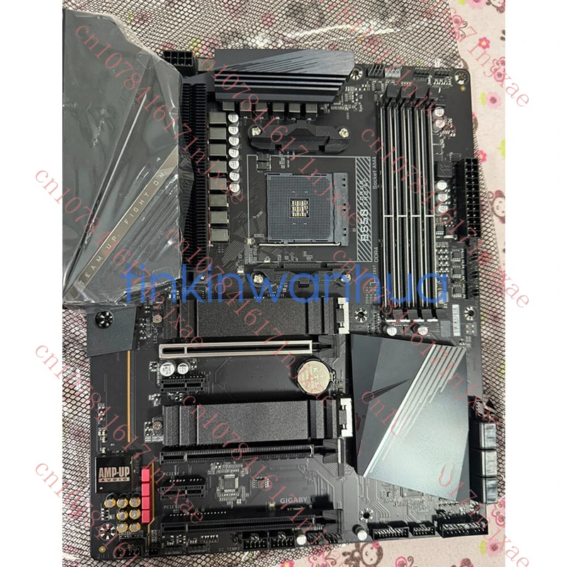 

used For GIGABYTE B550 AORUS PRO AC Motherboard DDR4 PCI-E4.0/3.0 2×M.2 6×SATAIII ATX.