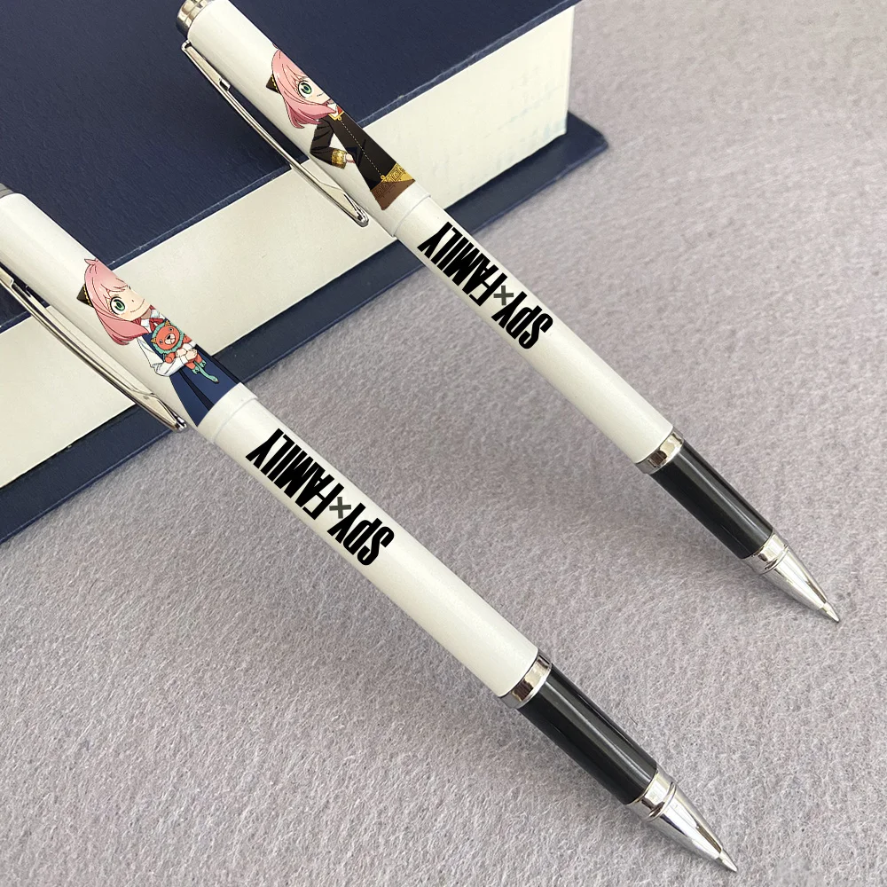 

Anime SPY×FAMILY Anya Yor Loid Forger Black Ink Gel Pen 0.5mm Graffiti Writing Pens Kids Gift School Stationery 1033