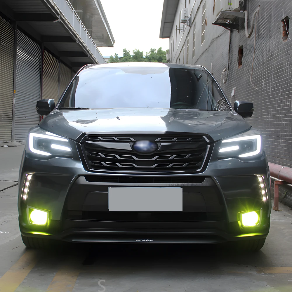 

Для Subaru Forester 2013-2016 обновление авто фары в сборе новый стиль светодиодный объектив проектора автомобильные инструменты аксессуары Plug and Play