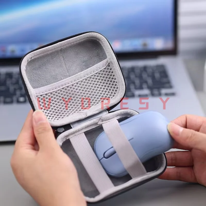 Storage Case For Logitech (M221) Precise Molded Cavity Holds Wireless Pointer Device Steady To Avoid Shifting During Business